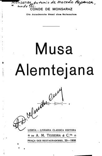 Musa alemtejana