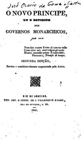 O novo principe, ou, O espirito dos governos monarchicos