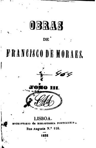 Obras de Francisco de Moraes