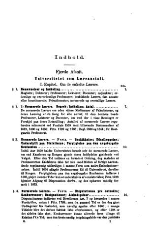 Kjøbenhavns Universitets Rethistorie, 1479-1879. 2 Dele