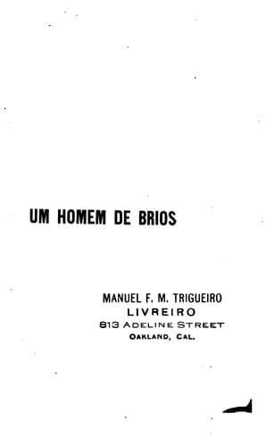 Um homem de brios