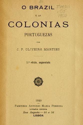 O Brazil e as colonias portuguesas