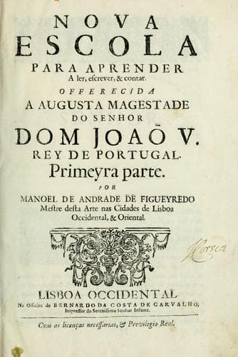 Nova escola para aprender a ler, escrever, e contar: ...primeyra parte