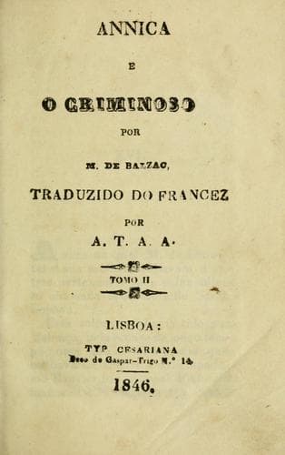 Annica e o criminoso