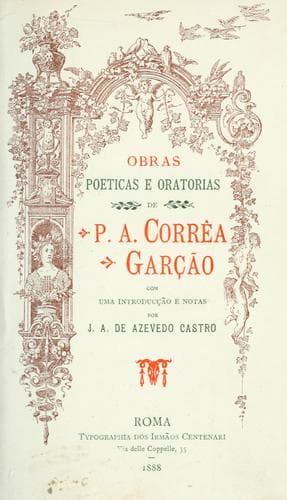 Obras poeticas e oratorias