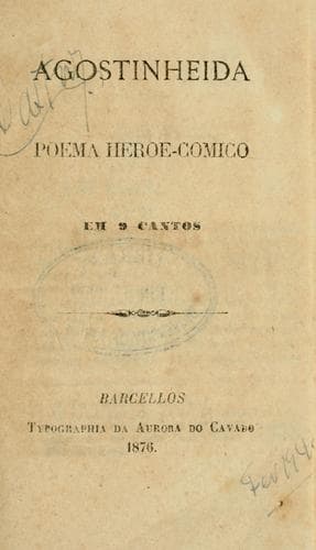 Agostinheida: poema heroe-comico, em 9 cantos.