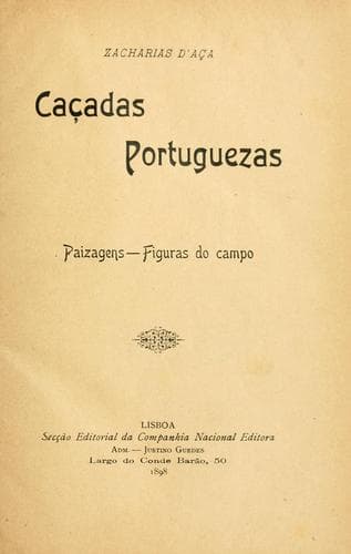 Caçadas portuguezas: paizagens, figuras do campo.
