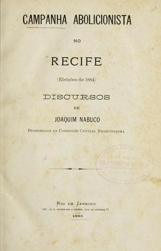 Campanha abolicionista no Recife: eleições 1884