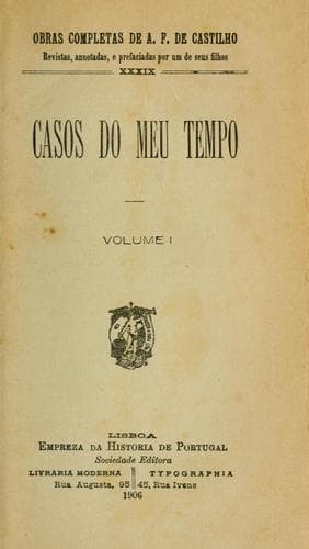 Casos do meu tempo