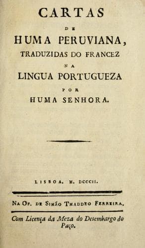 Cartas de huma Peruviana