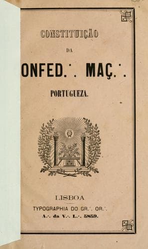 Constituição da Confederação Maçonaria Portugueza