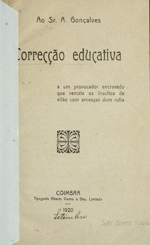 Correcção educativa a um provocador encravado que remata os insultos de vilão com ameaças dum rufia