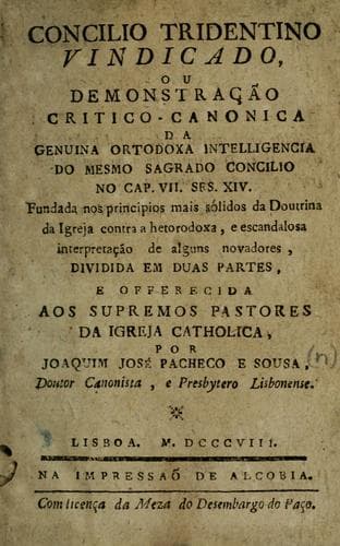 Concilio Tridentino vindicado