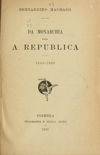 Da monarchia para a república, 1883-1905