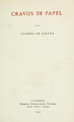 Cravos de papel