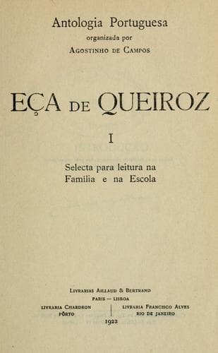 Eça de Queiroz: [Obras]