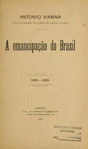 emancipação do Brazil, 1808-1825