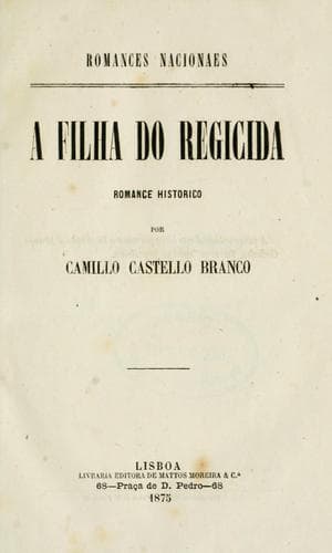 A filha do regicida: romance historico