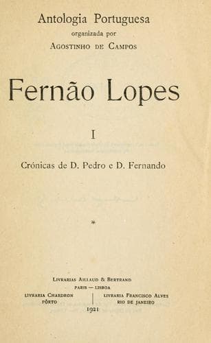 Fernão Lopes.: [Obras]