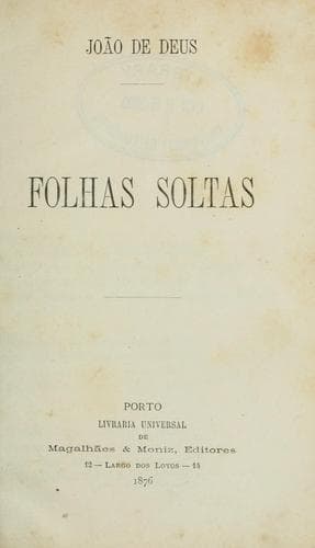 Folhas soltas.