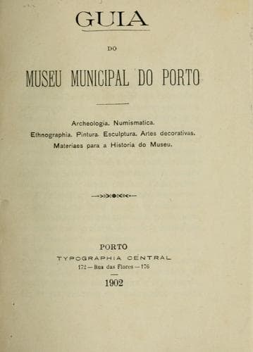 Guia do Museu Municipal do Porto