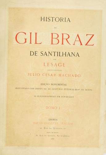 Historia de Gil Braz de Santilhana