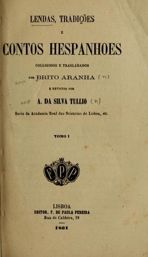 Lendas, tradições e contos hespanhoes