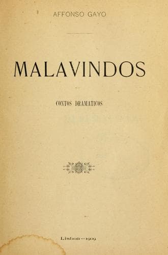 Malavindos: contos dramaticos