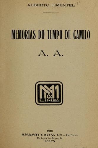 Memorias do tempo de Camilo: A.A.
