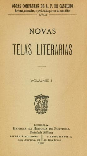 Novas telas literarias