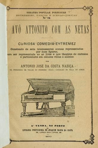 O avô attonito com as netas