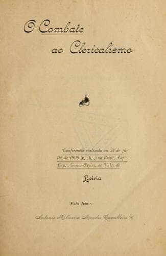 O combate ao clericalismo