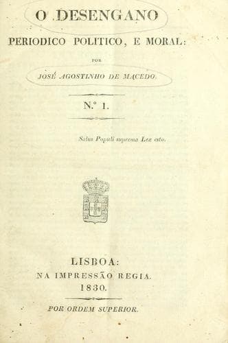 O Desengano: periodico politico e moral