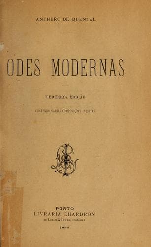 Odes modernas