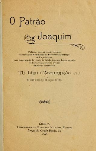 O patrão Joaquim