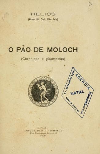 pâo de Moloch: chronicas e phantasias