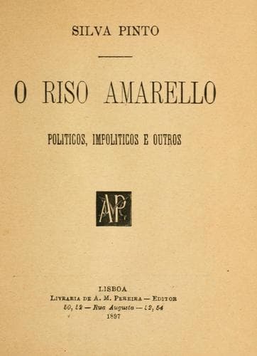 O riso amarello: politicos, impoliticos e outros.