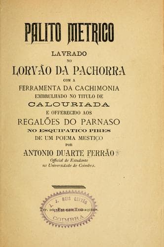 Palito metrico lavrado no Lorvão da Pachorra
