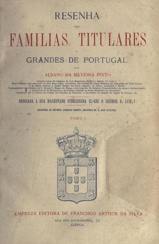 Resenha das familias titulares e grandes de Portugal