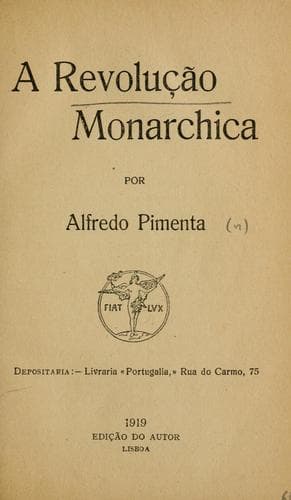 A revolução monarchica