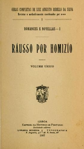 Ráusso por homizío: Volume unico