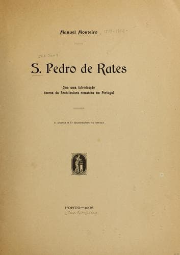 S.[i.e. San] Pedro de Rates