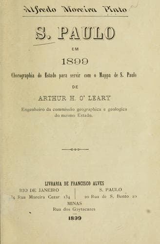 S. Paulo em 1899