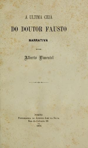 Ultima Ceia Do Doutor Fausto