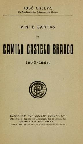Vinte cartas de Camilo Castelo Branco, 1876-1885