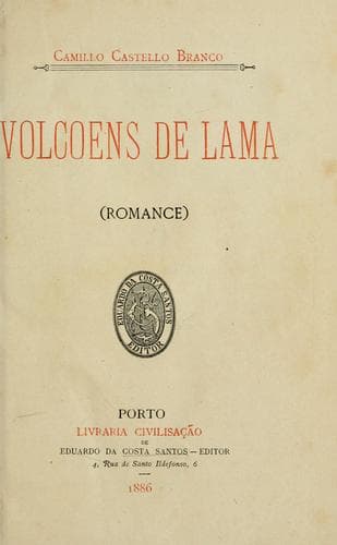 Volcoens de lama: romance