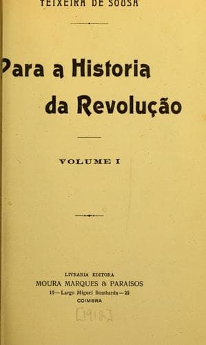 Para a historia da revolução