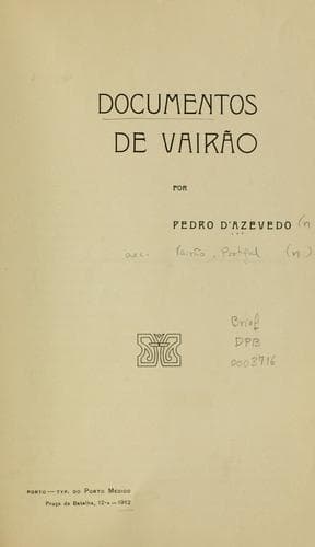 Documentos de Vairão