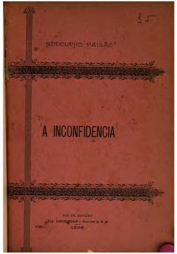 A inconfidencia: [poema]