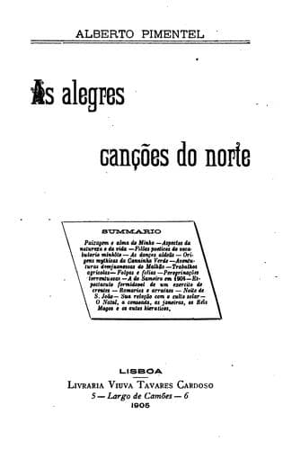 alegres canções do norte.